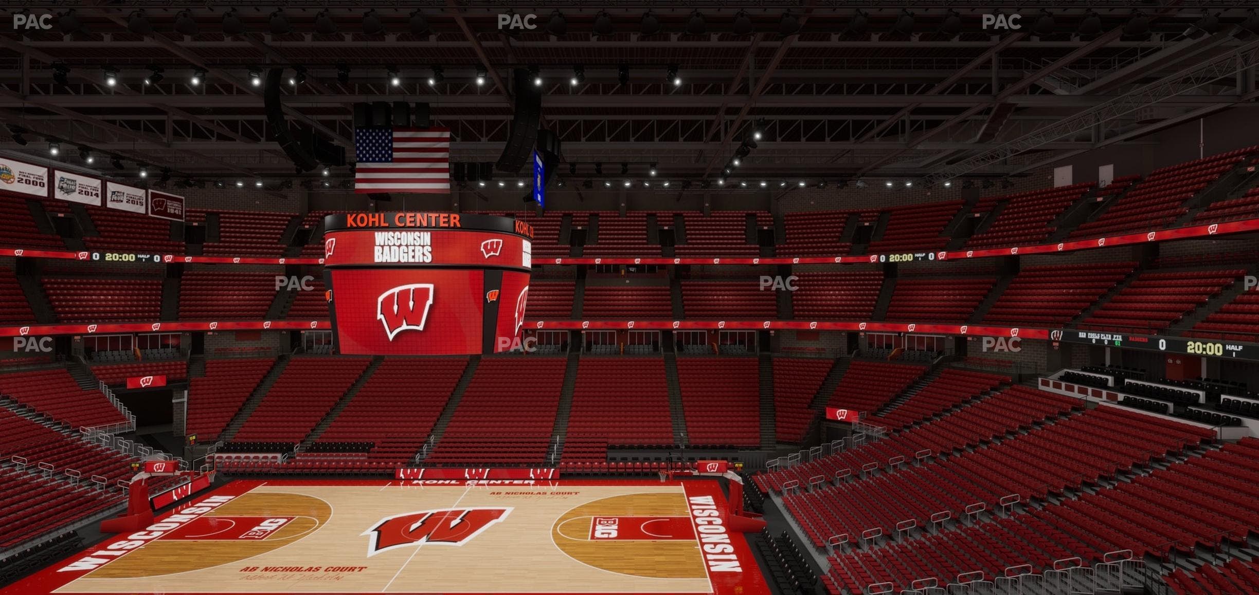 Kohl Center - Section 207 Seat View