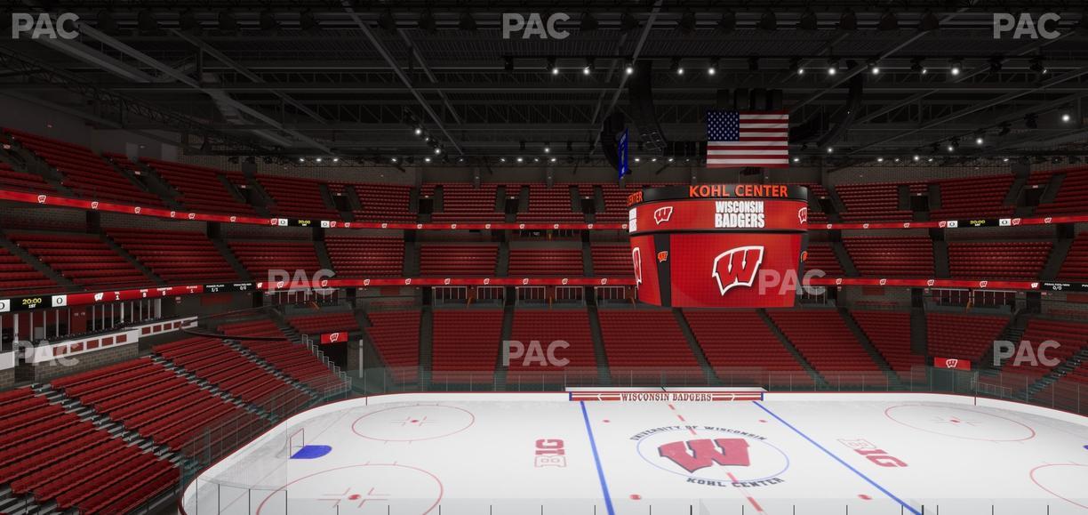 Kohl Center - Section 209 Seat View