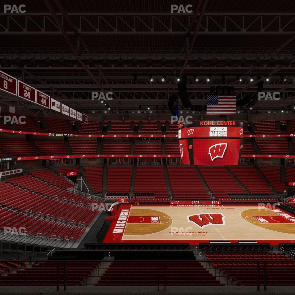 Kohl Center - Section 209 Seat View