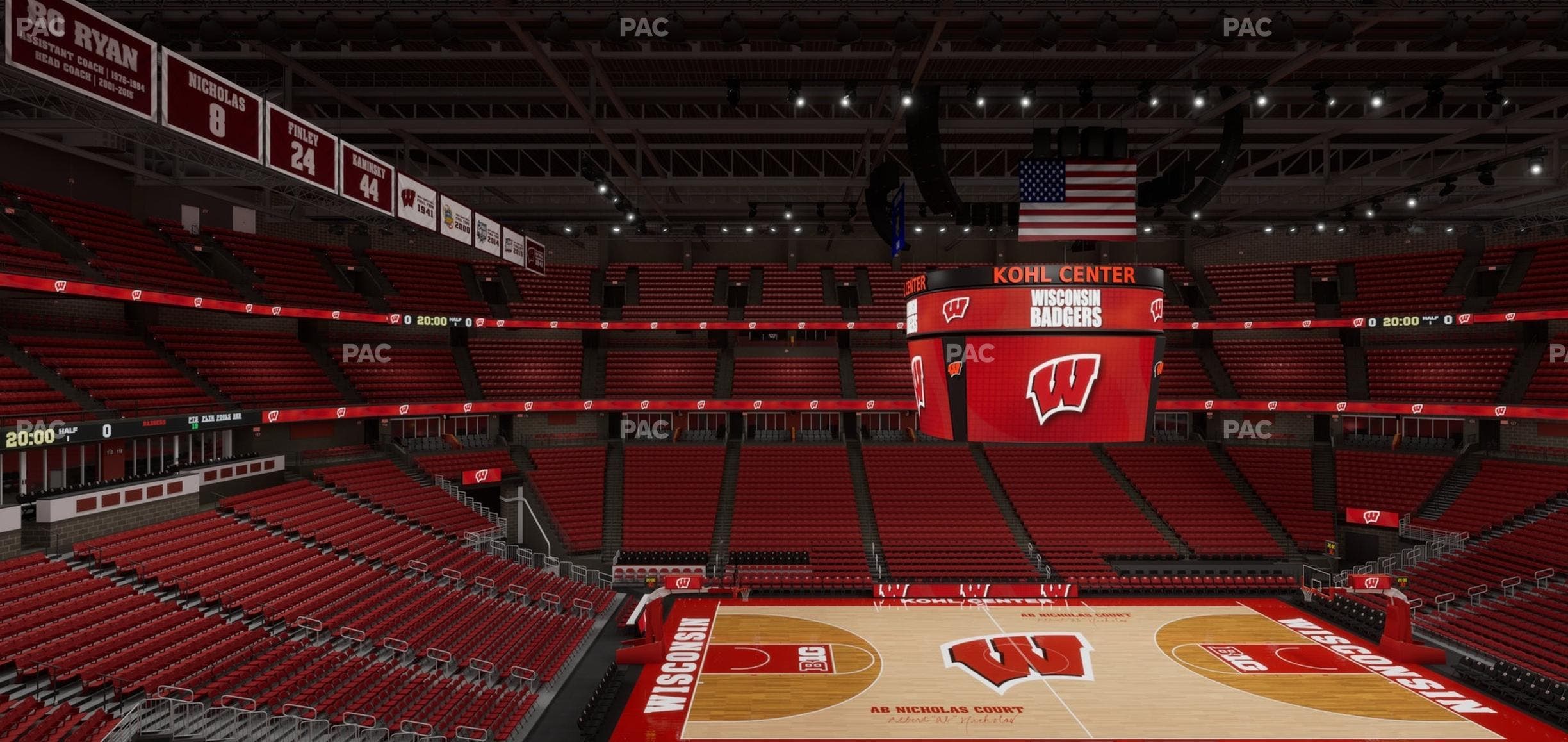 Kohl Center - Section 209 Seat View