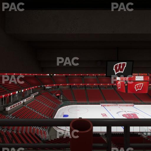 Kohl Center - Section 210 Wc Seat View