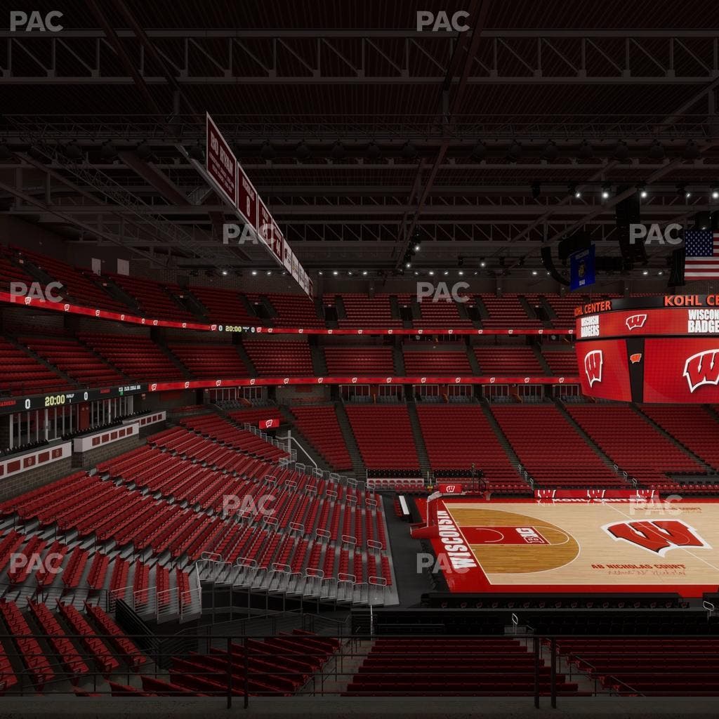 Kohl Center - Section 210 Seat View