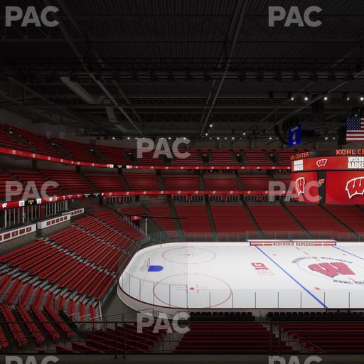 Kohl Center - Section 210 Seat View