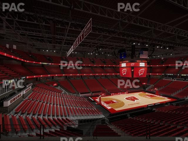 Kohl Center - Section 211 Seat View