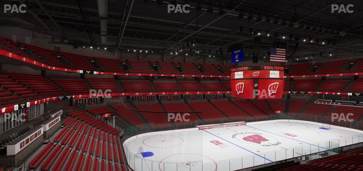 Kohl Center - Section 211 Seat View