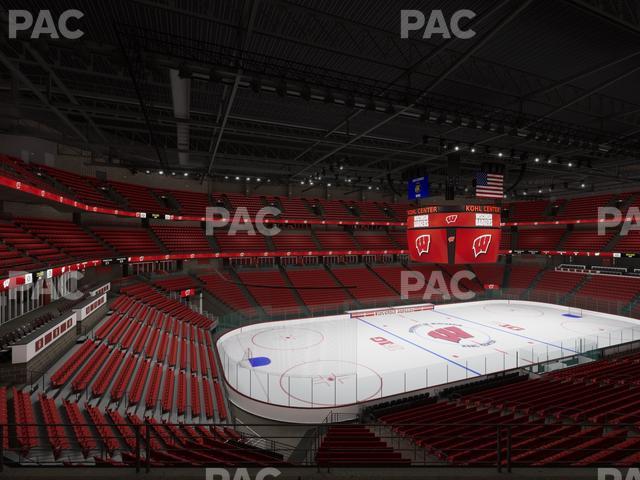 Kohl Center - Section 211 Seat View