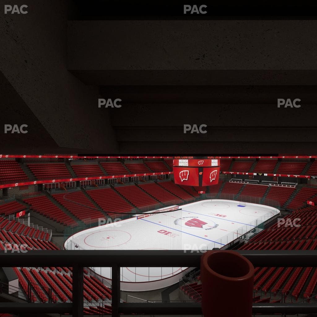 Kohl Center - Section 212 Wc Seat View