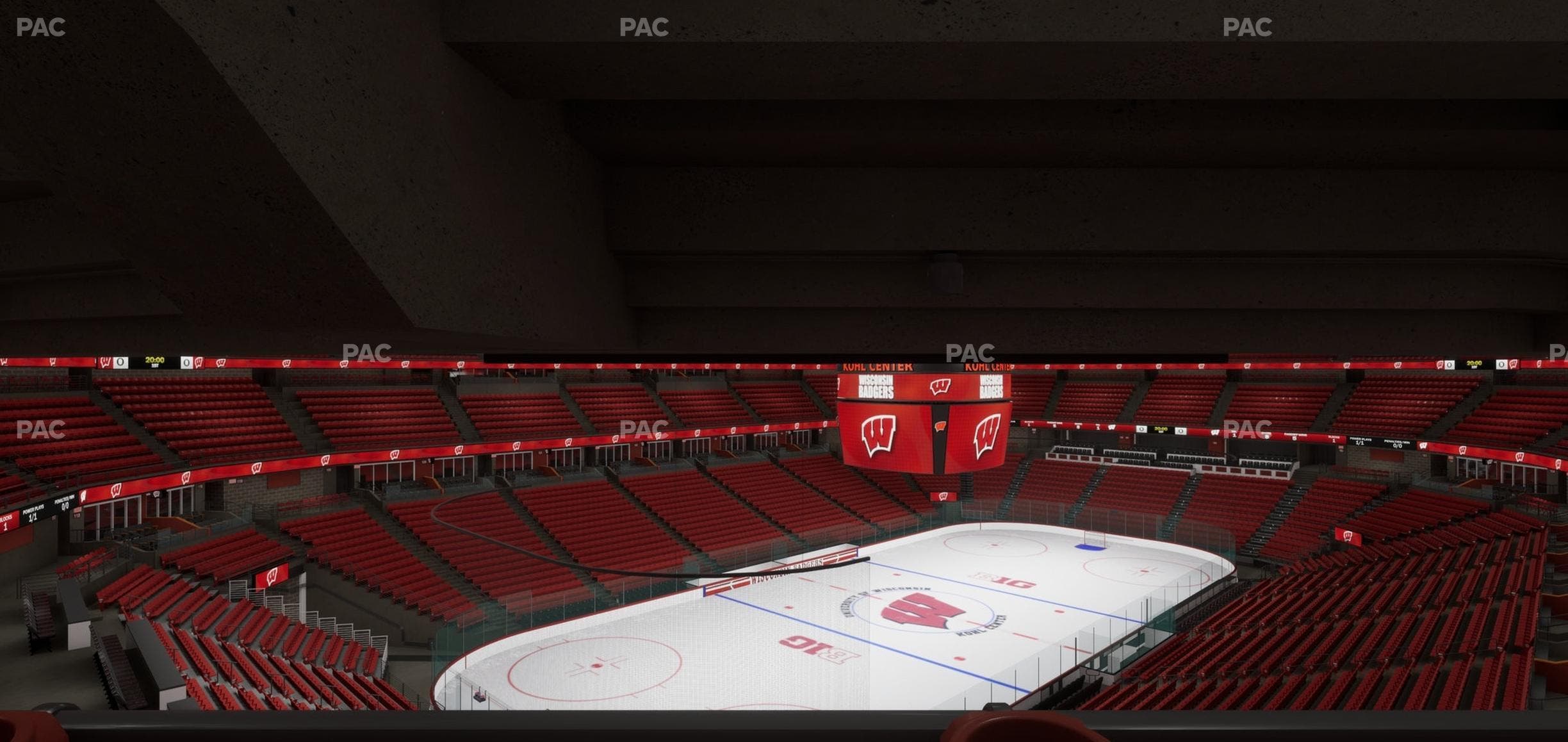 Kohl Center - Section 212 Wc Seat View