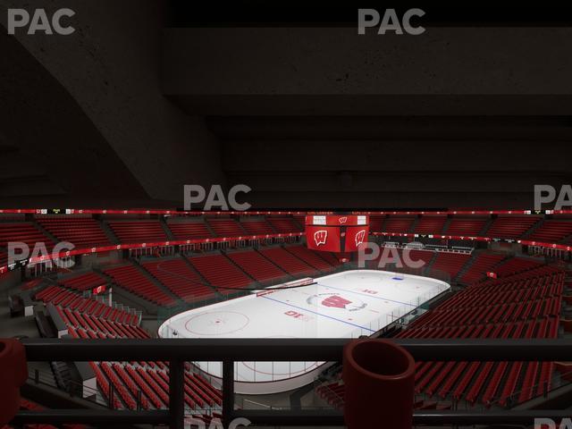 Kohl Center - Section 212 Wc Seat View