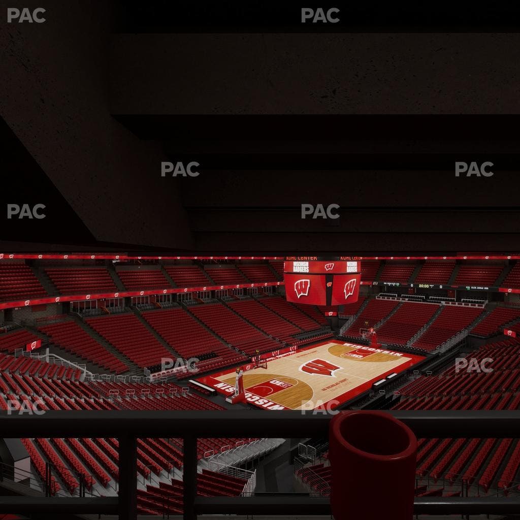 Kohl Center - Section 212 Wc Seat View