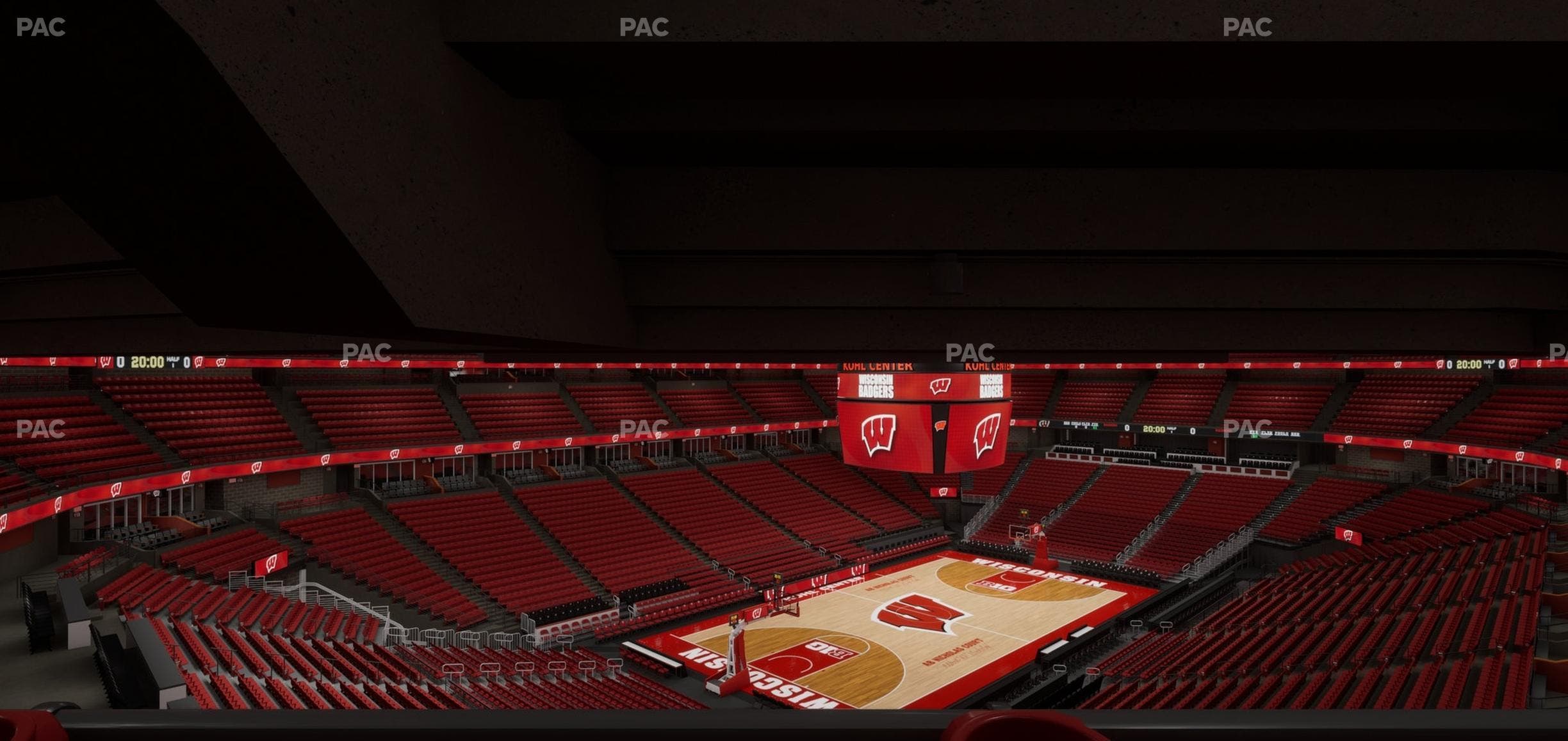 Kohl Center - Section 212 Wc Seat View