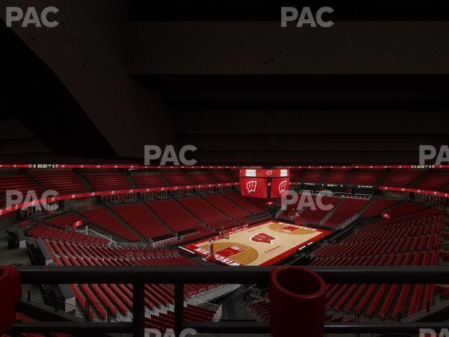 Kohl Center - Section 212 Wc Seat View