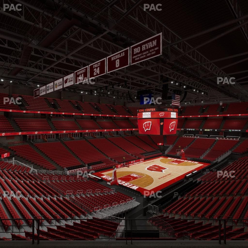 Kohl Center - Section 212 Seat View