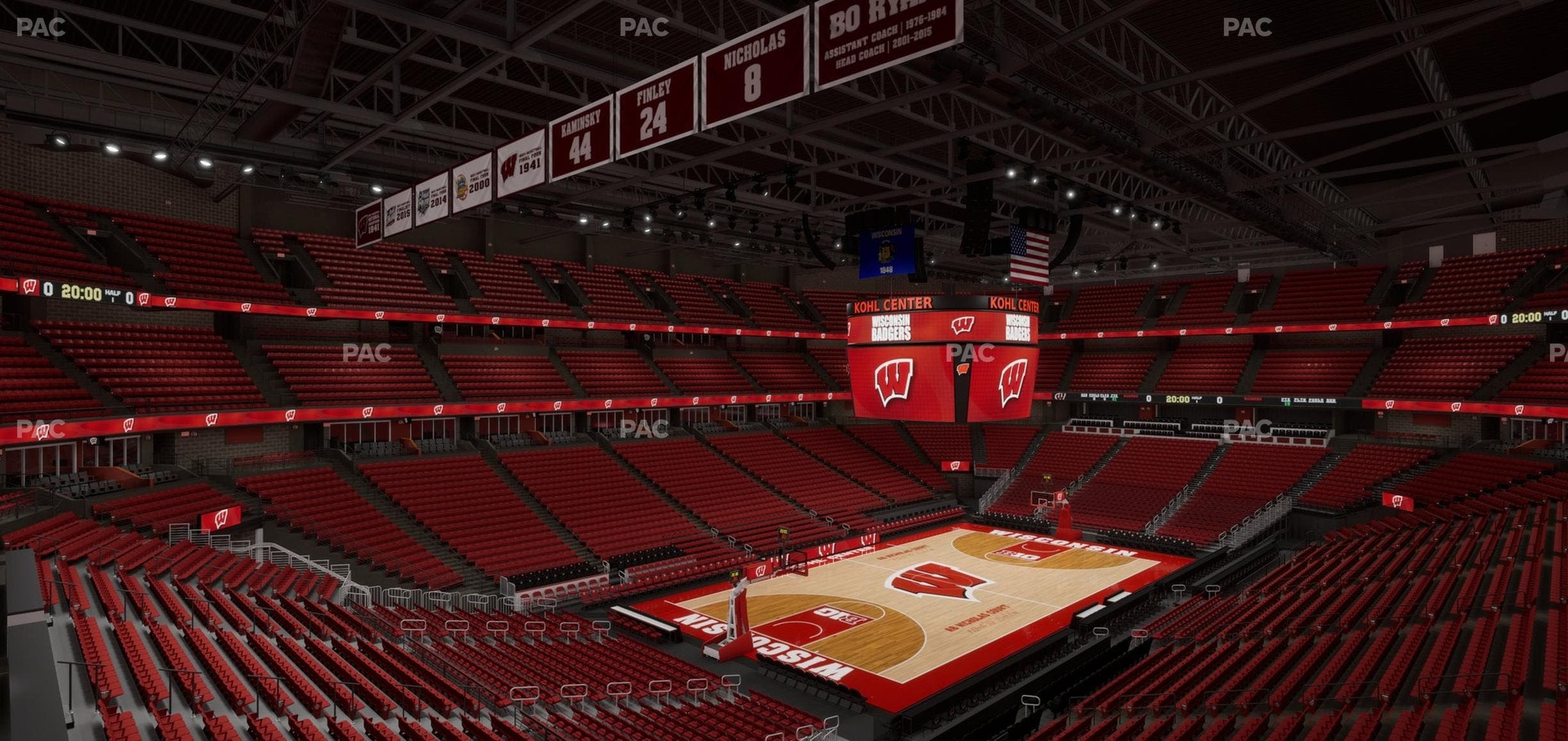 Kohl Center - Section 212 Seat View