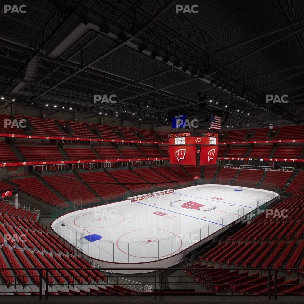 Kohl Center - Section 212 Seat View
