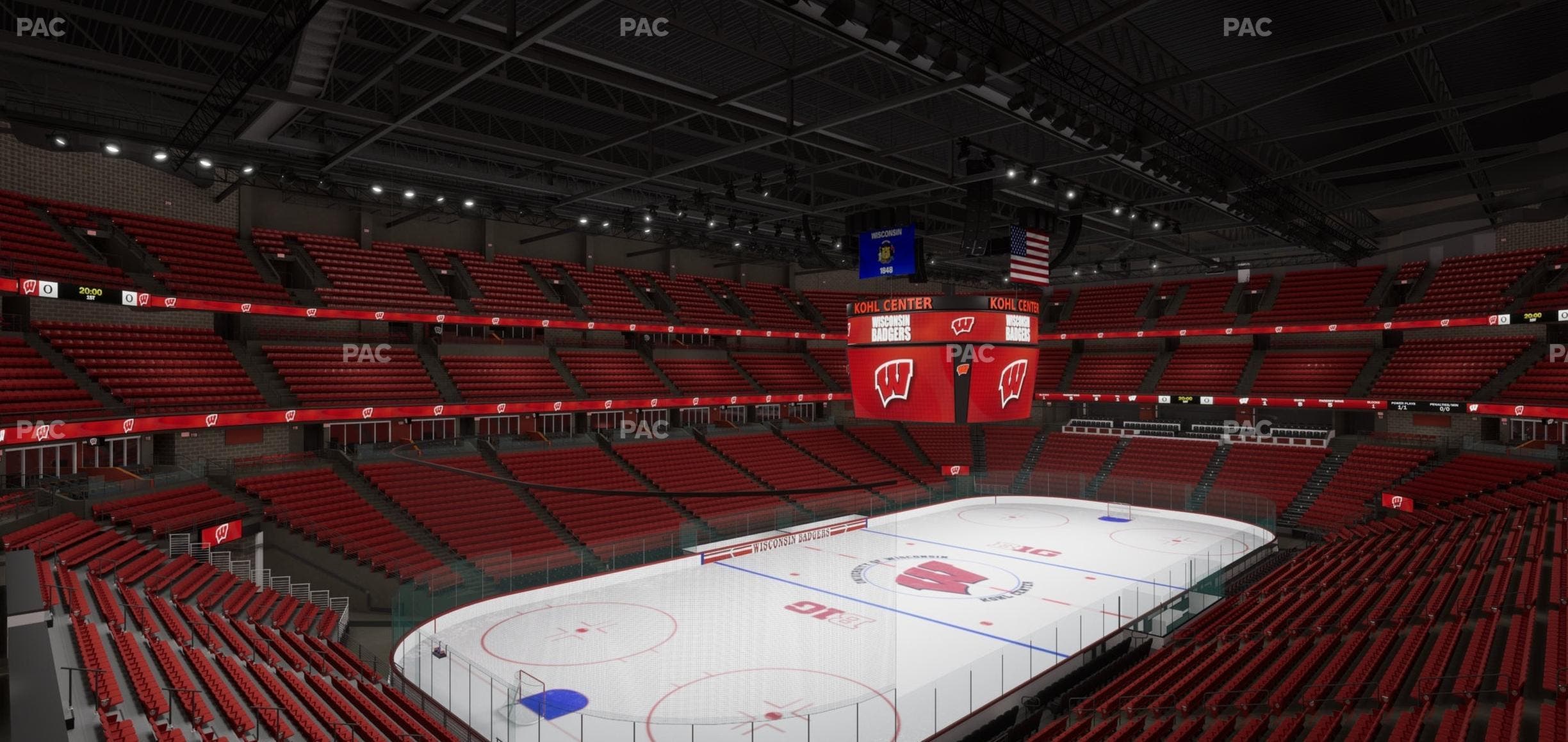 Kohl Center - Section 212 Seat View