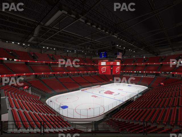 Kohl Center - Section 212 Seat View