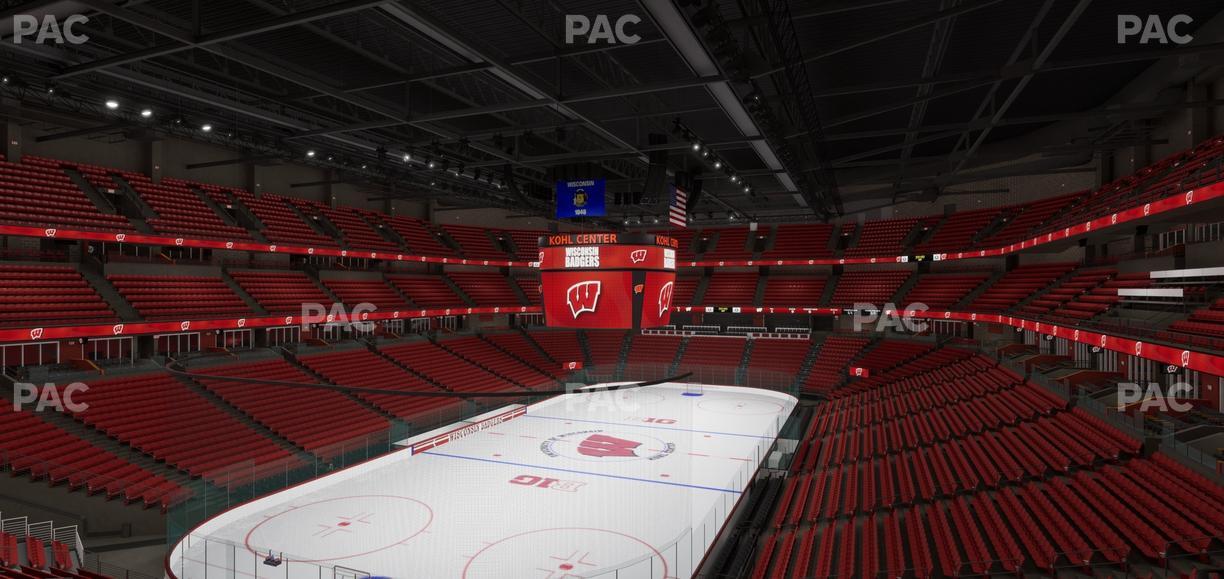 Kohl Center - Section 213 Seat View