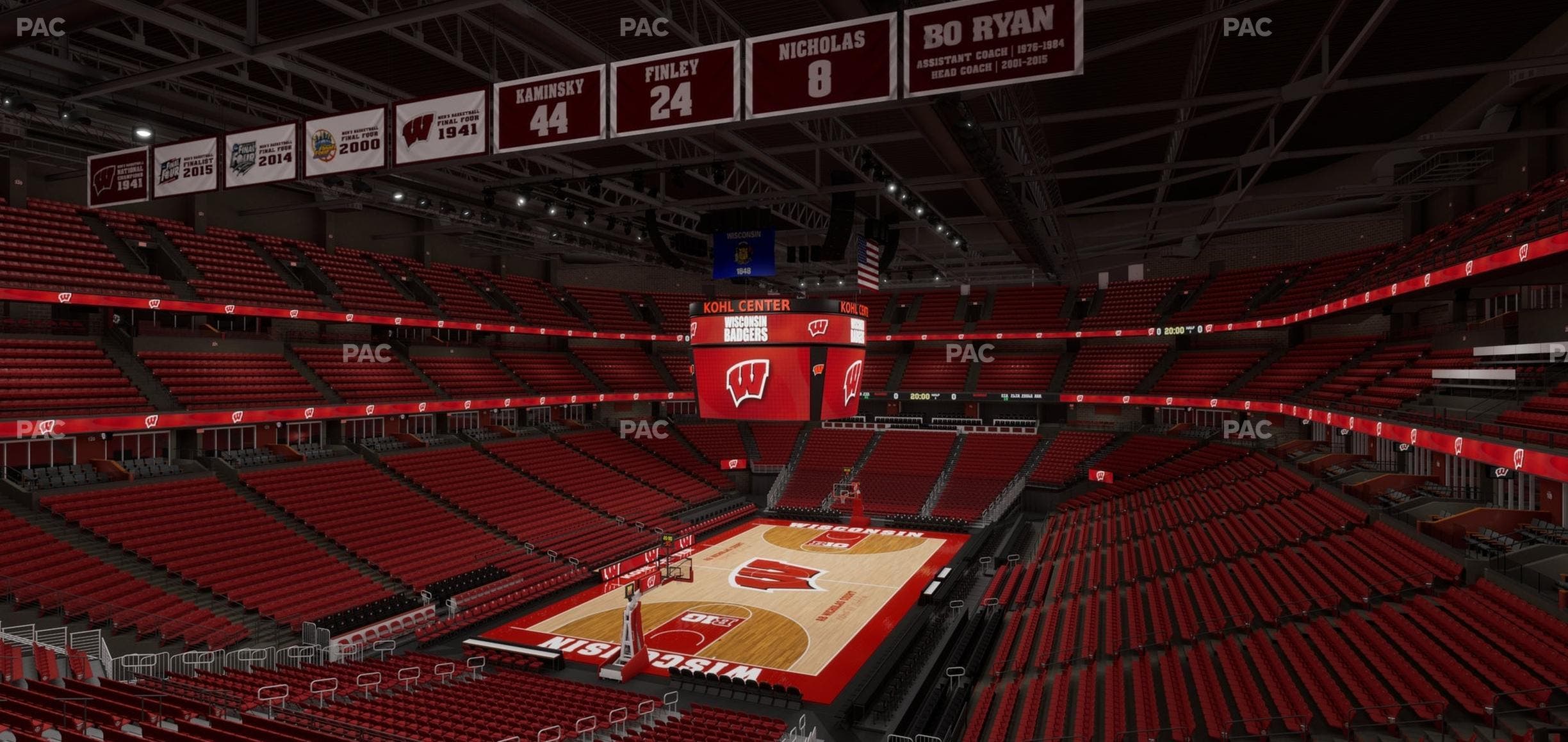 Kohl Center - Section 213 Seat View