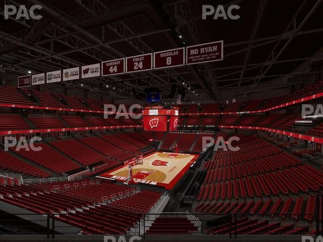 Kohl Center - Section 213 Seat View