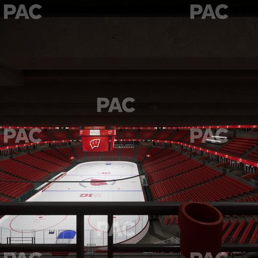 Kohl Center - Section 214 Wc Seat View