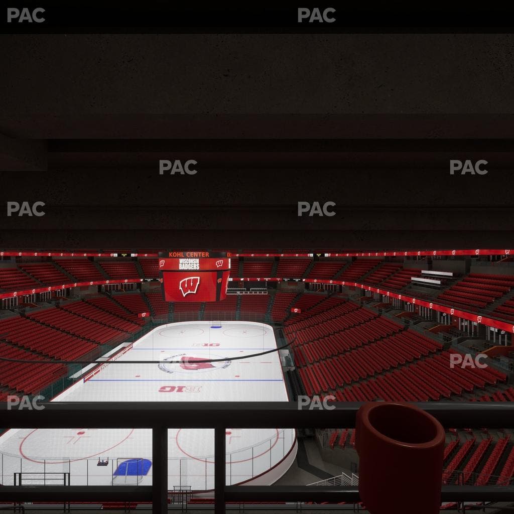 Kohl Center - Section 214 Wc Seat View