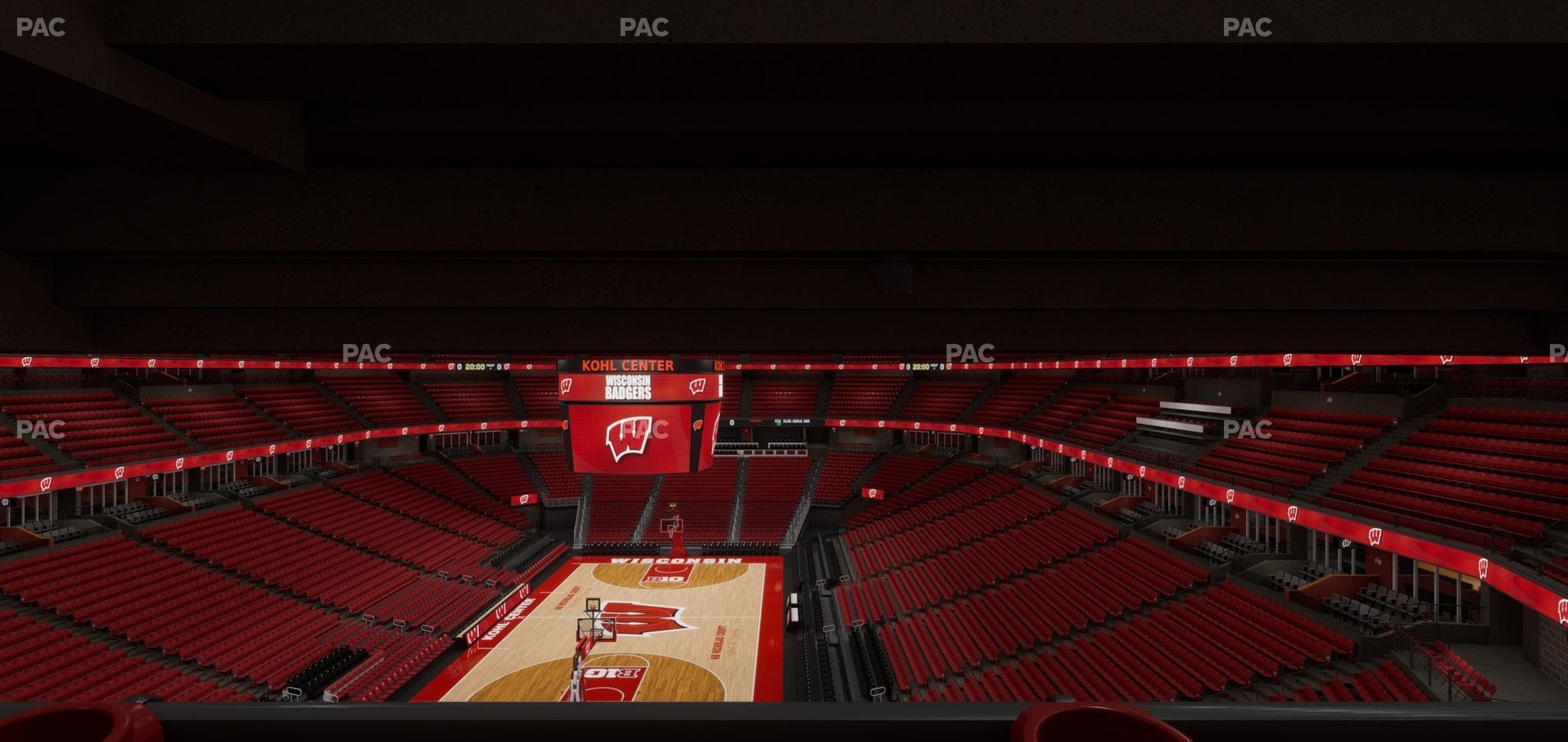 Kohl Center - Section 214 Wc Seat View