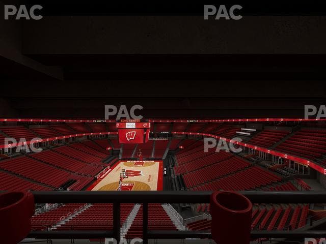 Kohl Center - Section 214 Wc Seat View