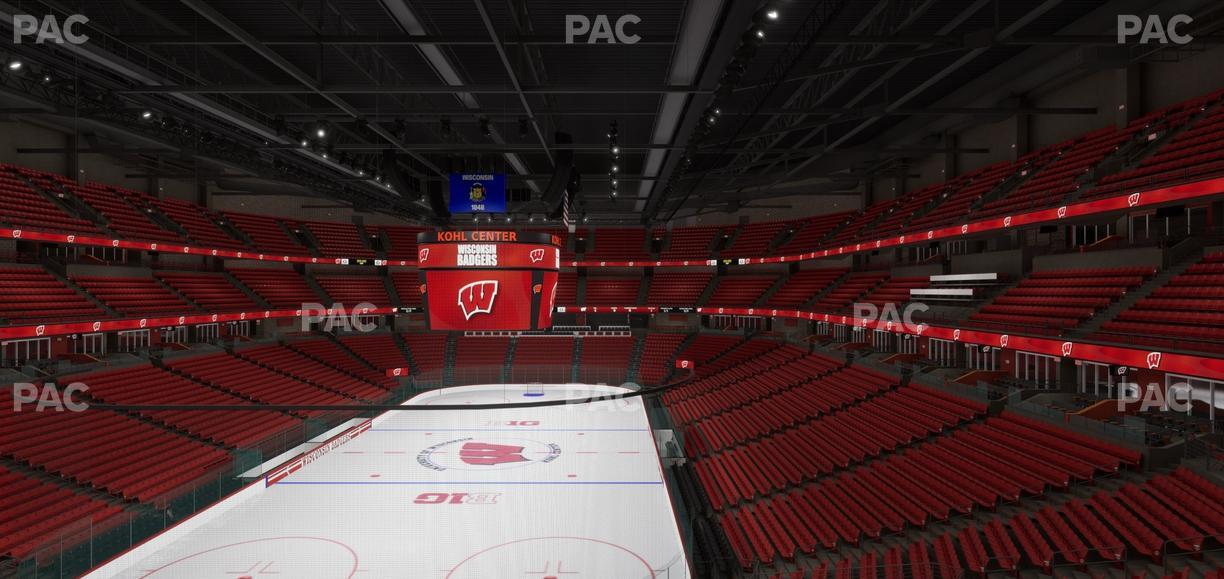 Kohl Center - Section 214 Seat View