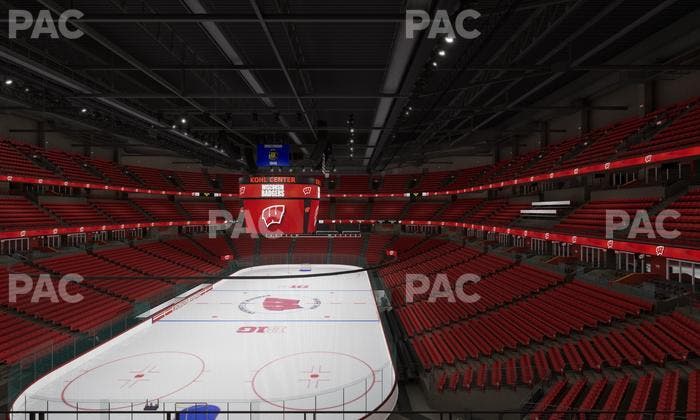 Kohl Center - Section 214 Seat View