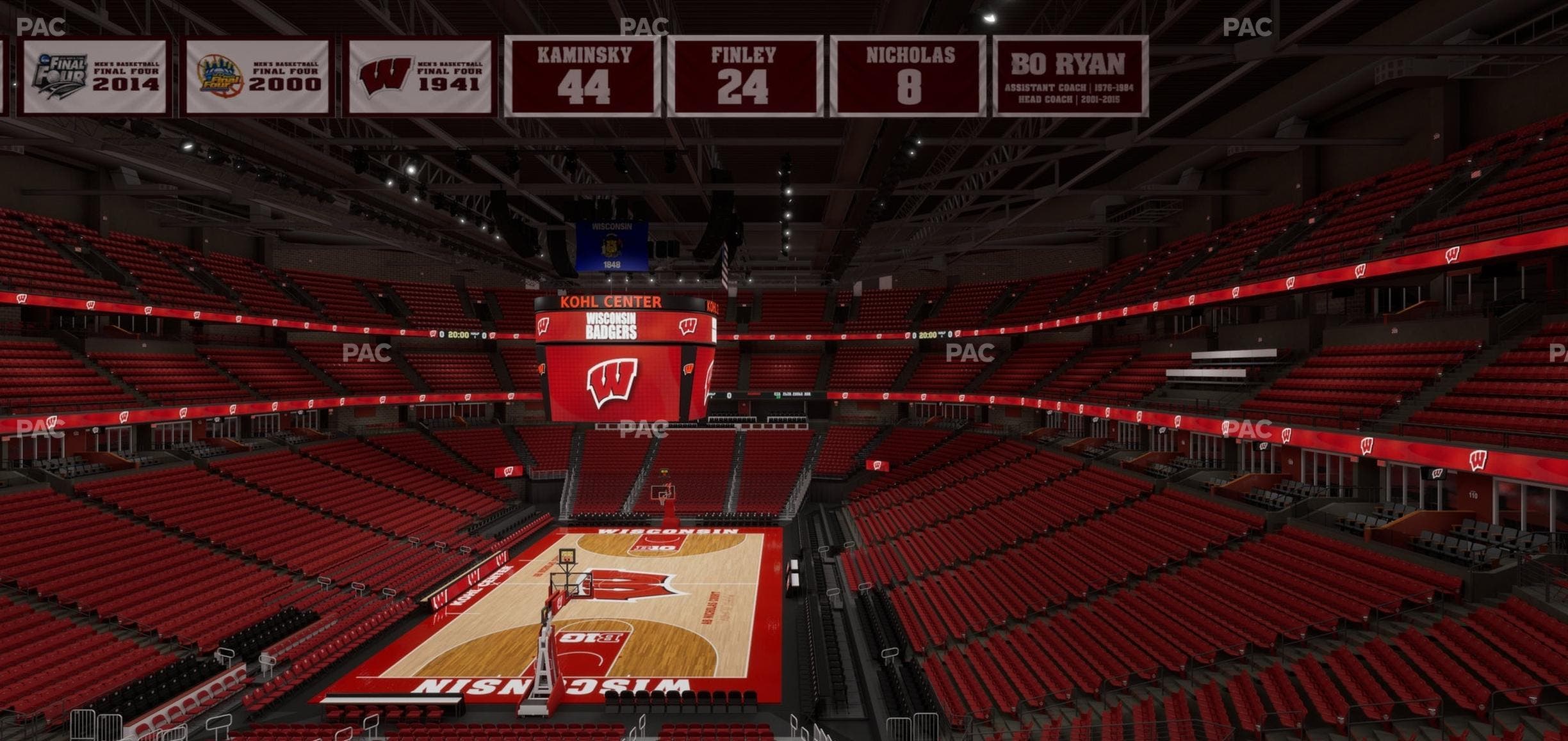 Kohl Center - Section 214 Seat View