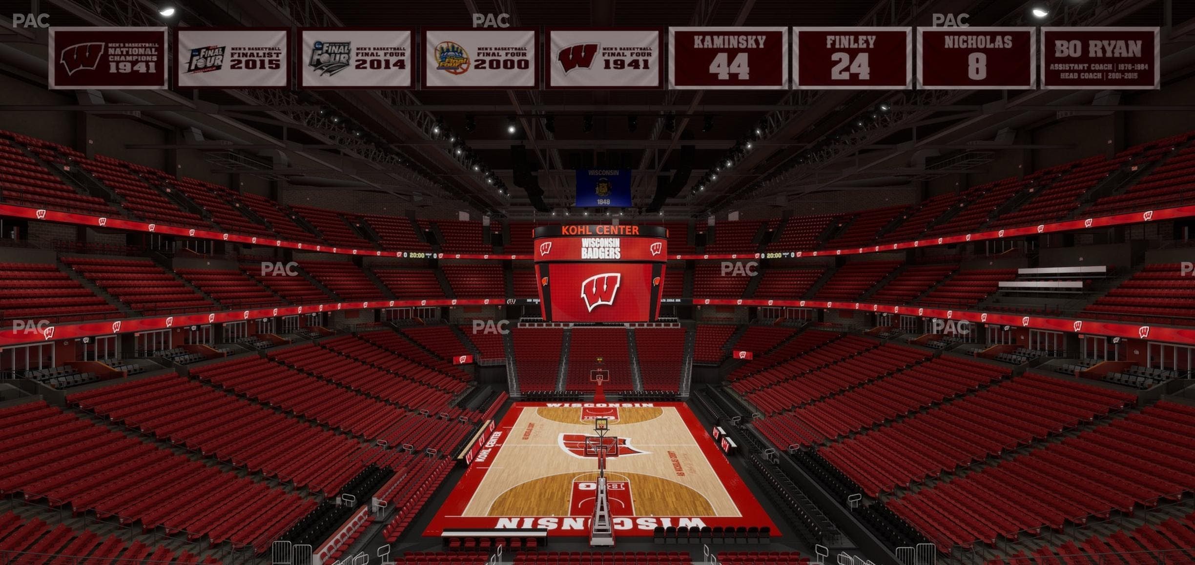 Kohl Center - Section 215 Seat View