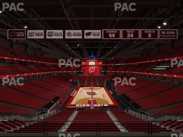 Kohl Center - Section 215 Seat View