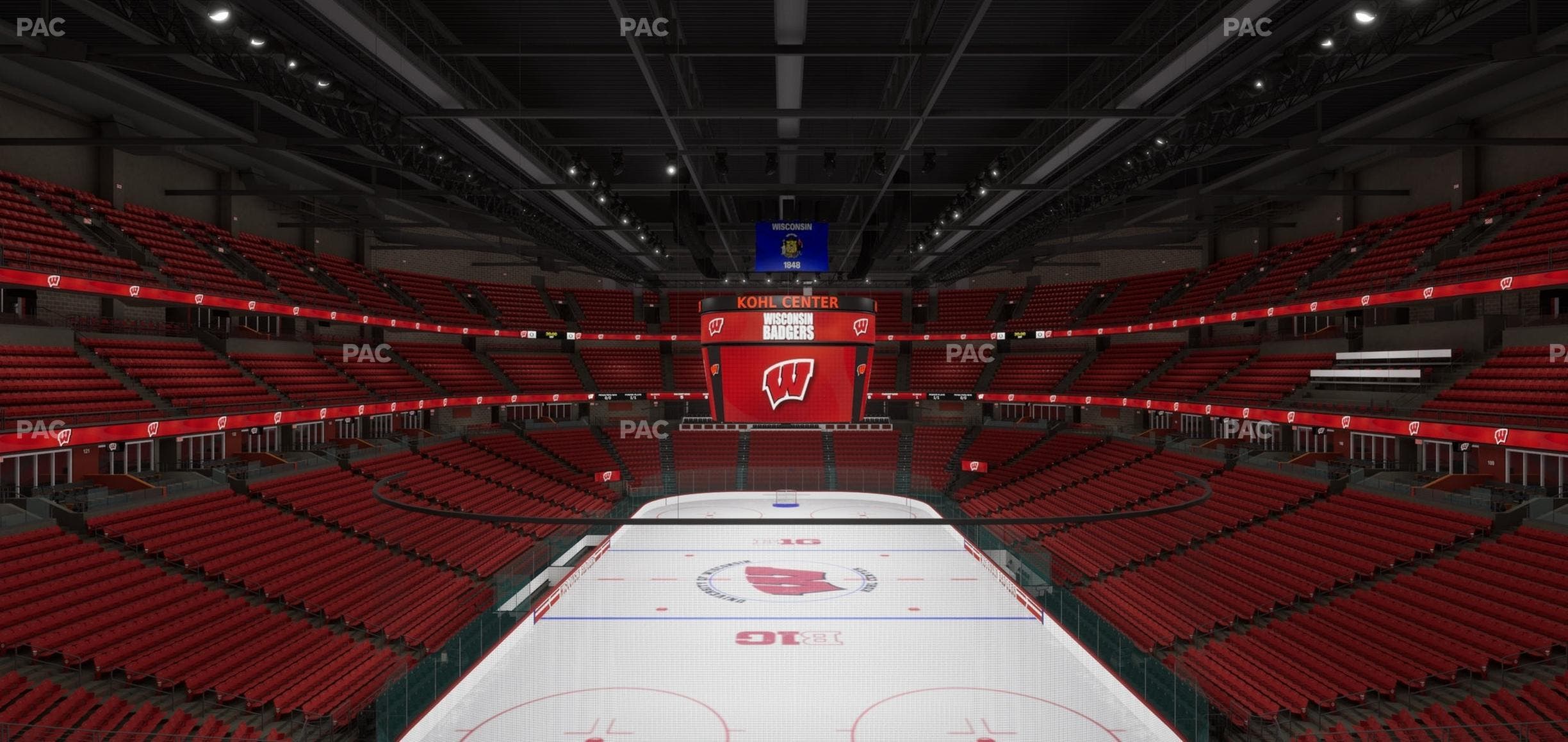 Kohl Center - Section 215 Seat View