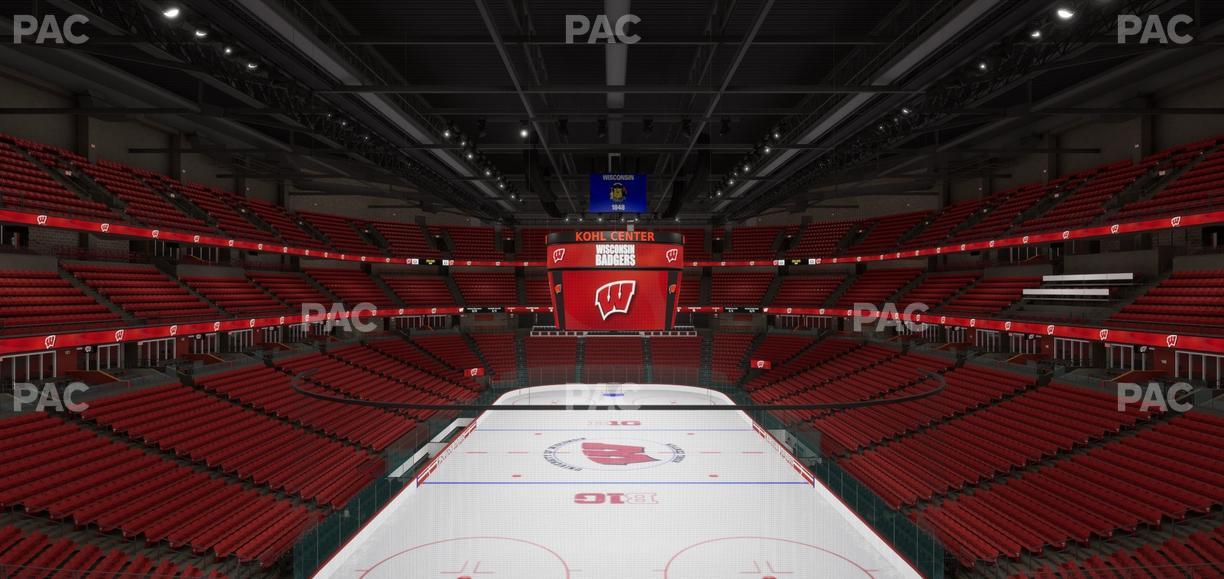 Kohl Center - Section 215 Seat View
