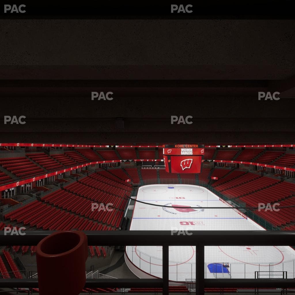 Kohl Center - Section 216 Wc Seat View