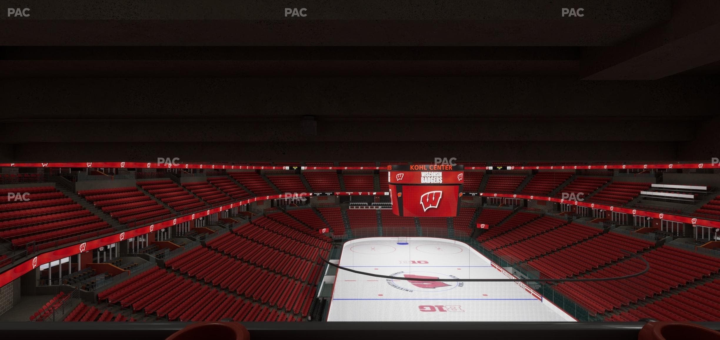 Kohl Center - Section 216 Wc Seat View