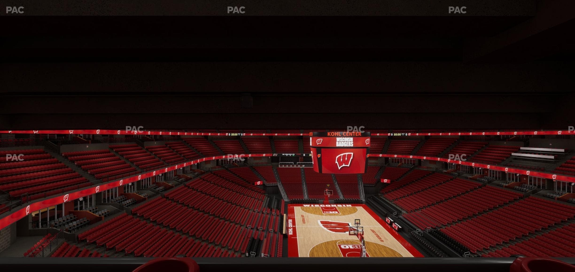Kohl Center - Section 216 Wc Seat View