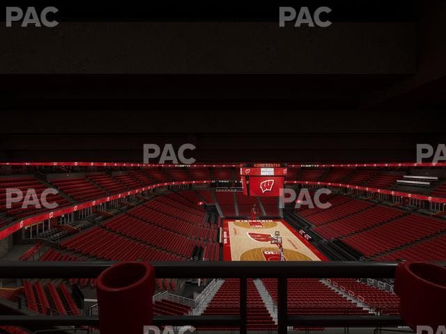 Kohl Center - Section 216 Wc Seat View