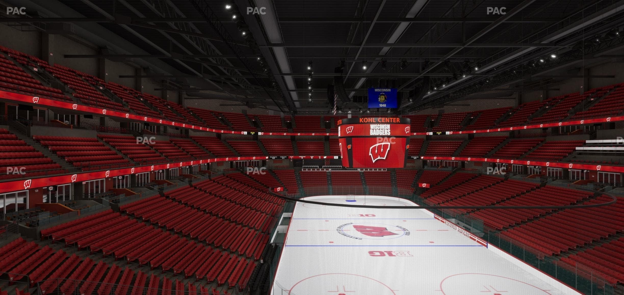 Kohl Center - Section 216 Seat View