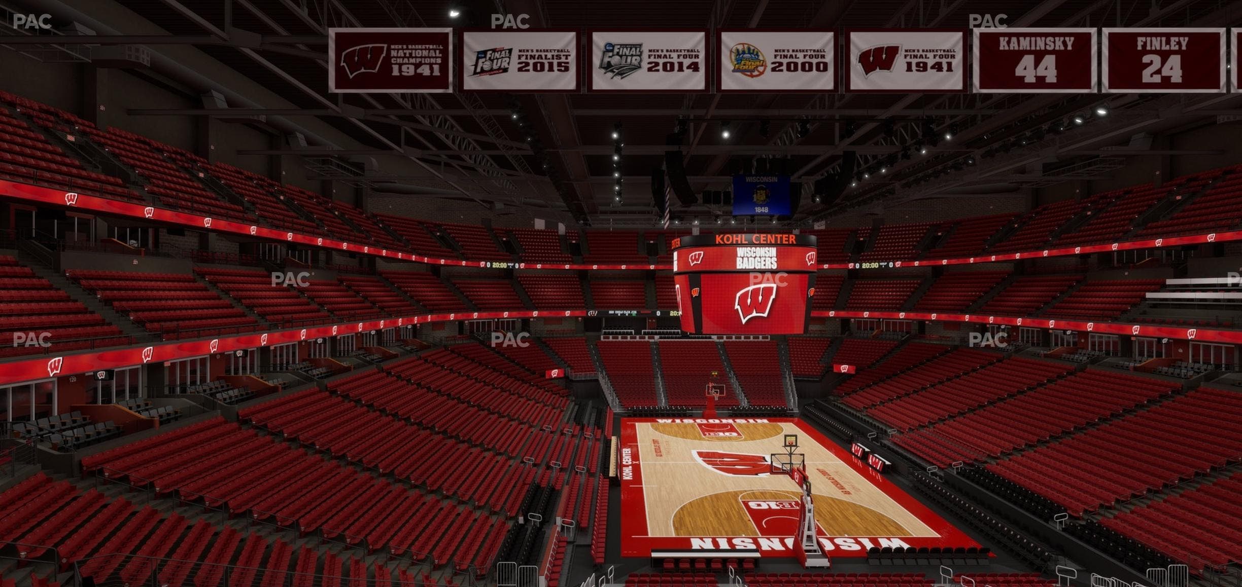 Kohl Center - Section 216 Seat View