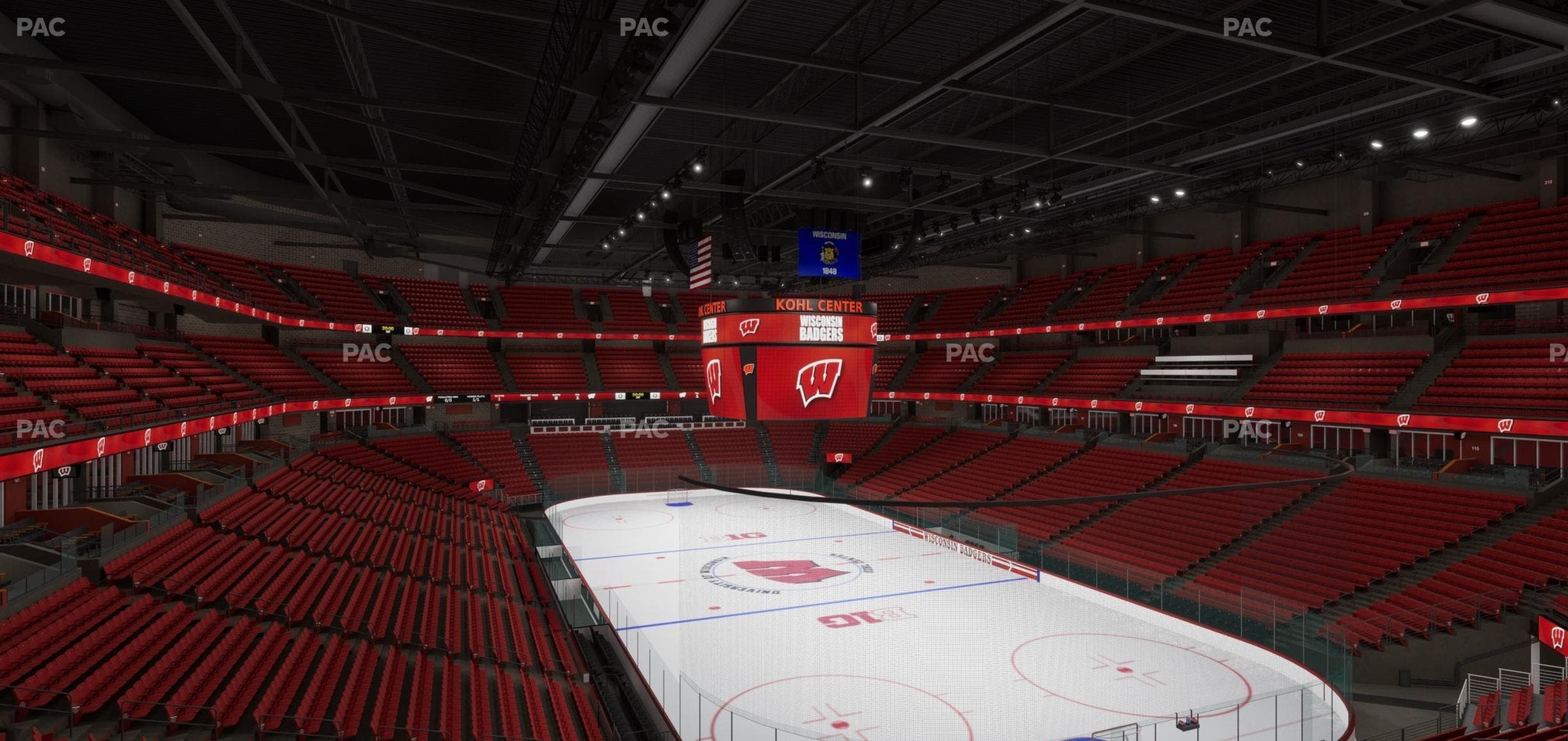 Kohl Center - Section 217 Seat View