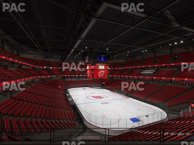 Kohl Center - Section 217 Seat View