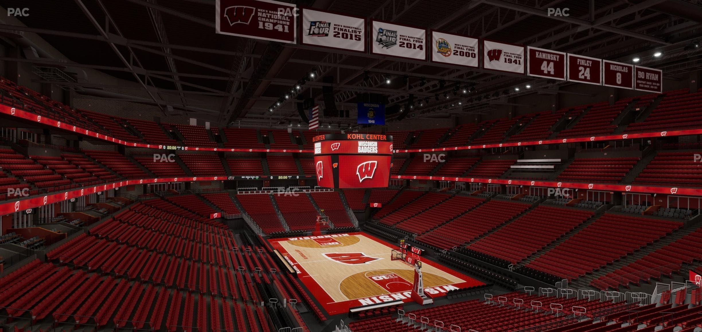 Kohl Center - Section 217 Seat View