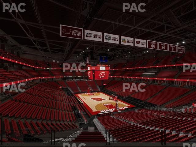 Kohl Center - Section 217 Seat View