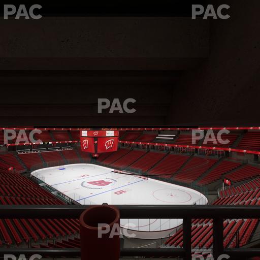 Kohl Center - Section 218 Wc Seat View