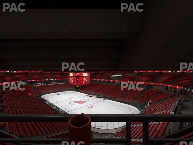 Kohl Center - Section 218 Wc Seat View