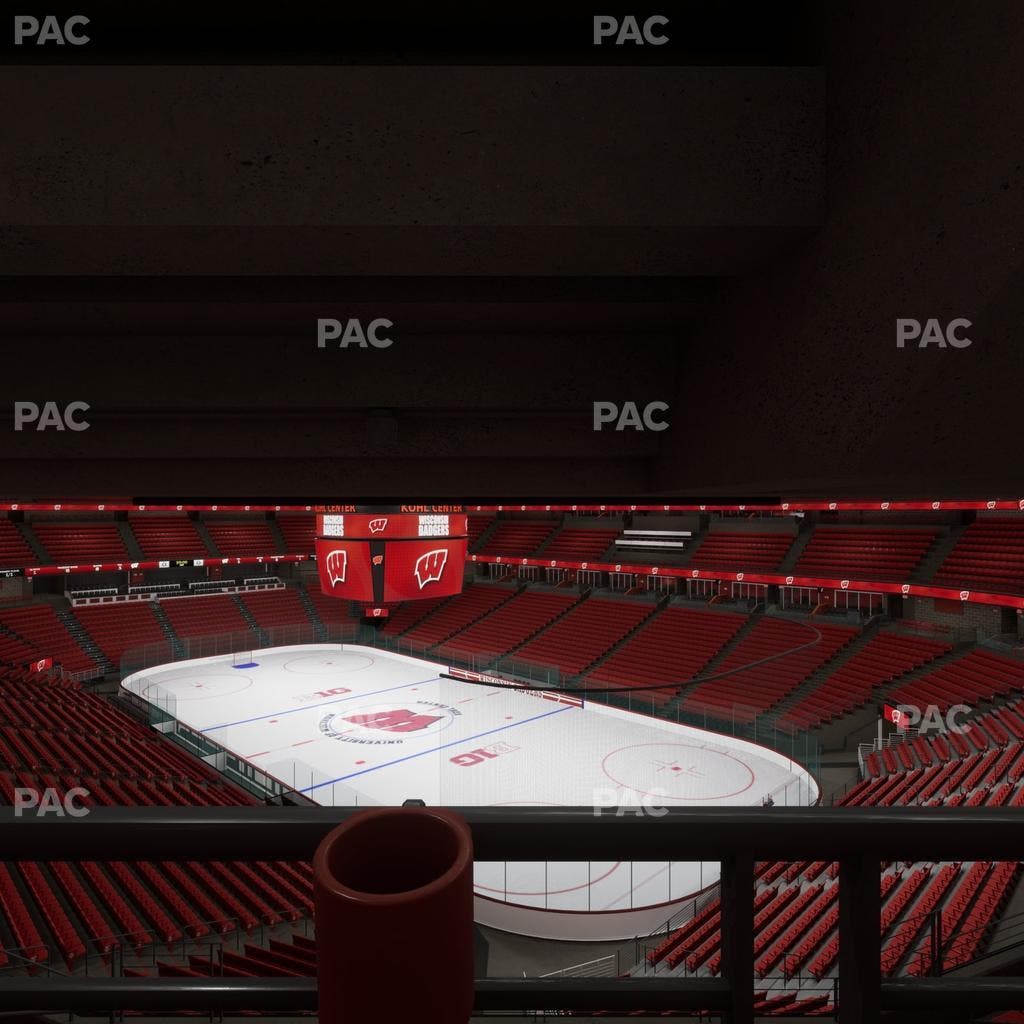 Kohl Center - Section 218 Wc Seat View