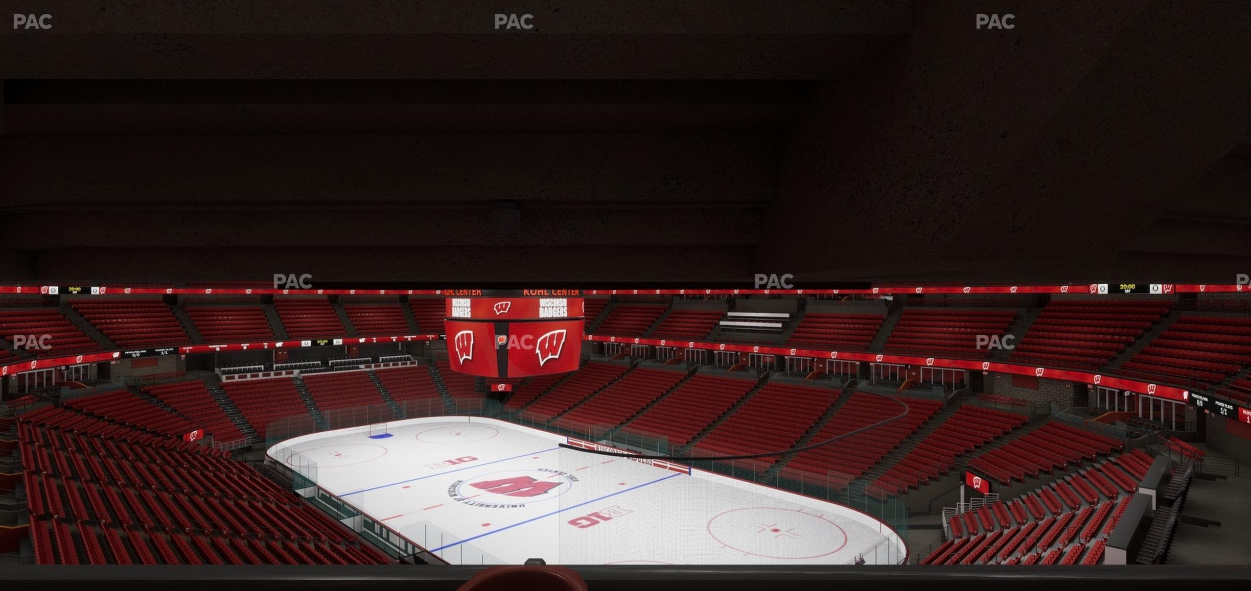 Kohl Center - Section 218 Wc Seat View