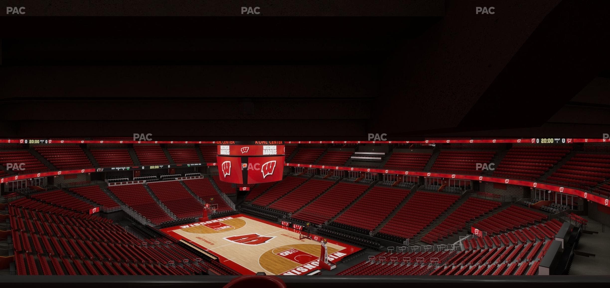 Kohl Center - Section 218 Wc Seat View